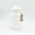 High Quality Pet Food Storage Dog Ceramic Jar